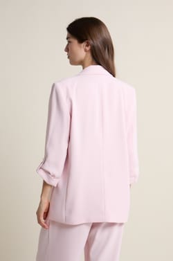 Blazer manches longues;${refinementColor}