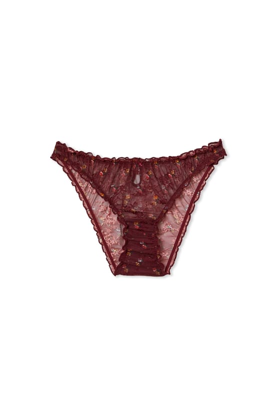 Culotte bloomer avec motif floral;${refinementColor}