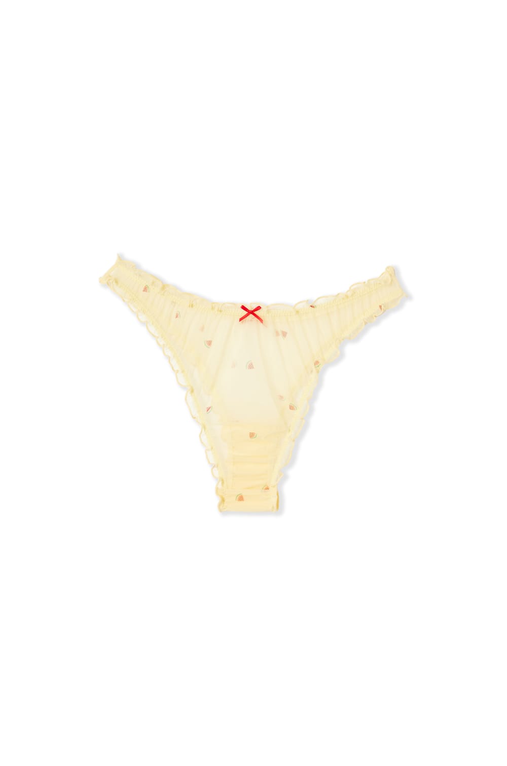 Tanga de tul estampado;${refinementColor}