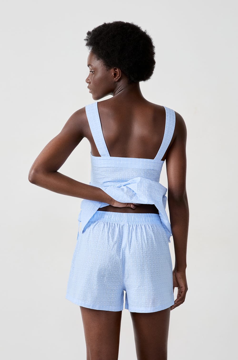 Short en coton;${refinementColor}