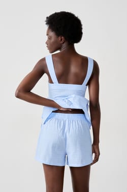 Short en coton;${refinementColor}