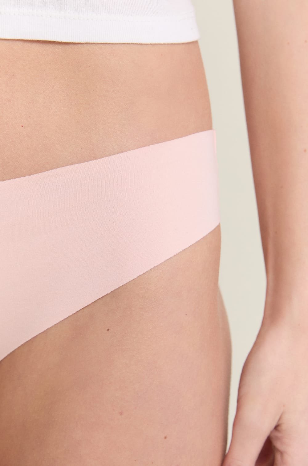 Katoenen naadloze slip;${refinementColor}