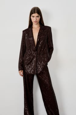 Sequin Blazer;${refinementColor}