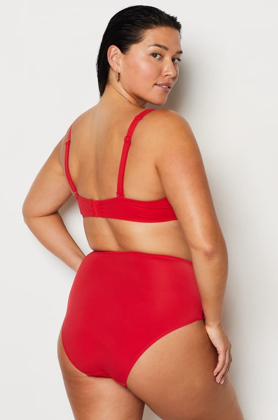 Underwired Triangle Bikini Top;${refinementColor}