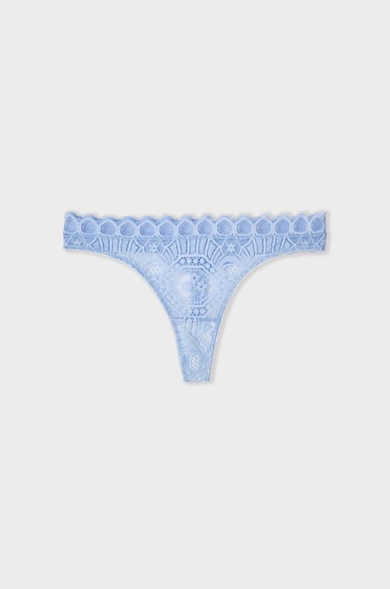 Lace Thong;${refinementColor}