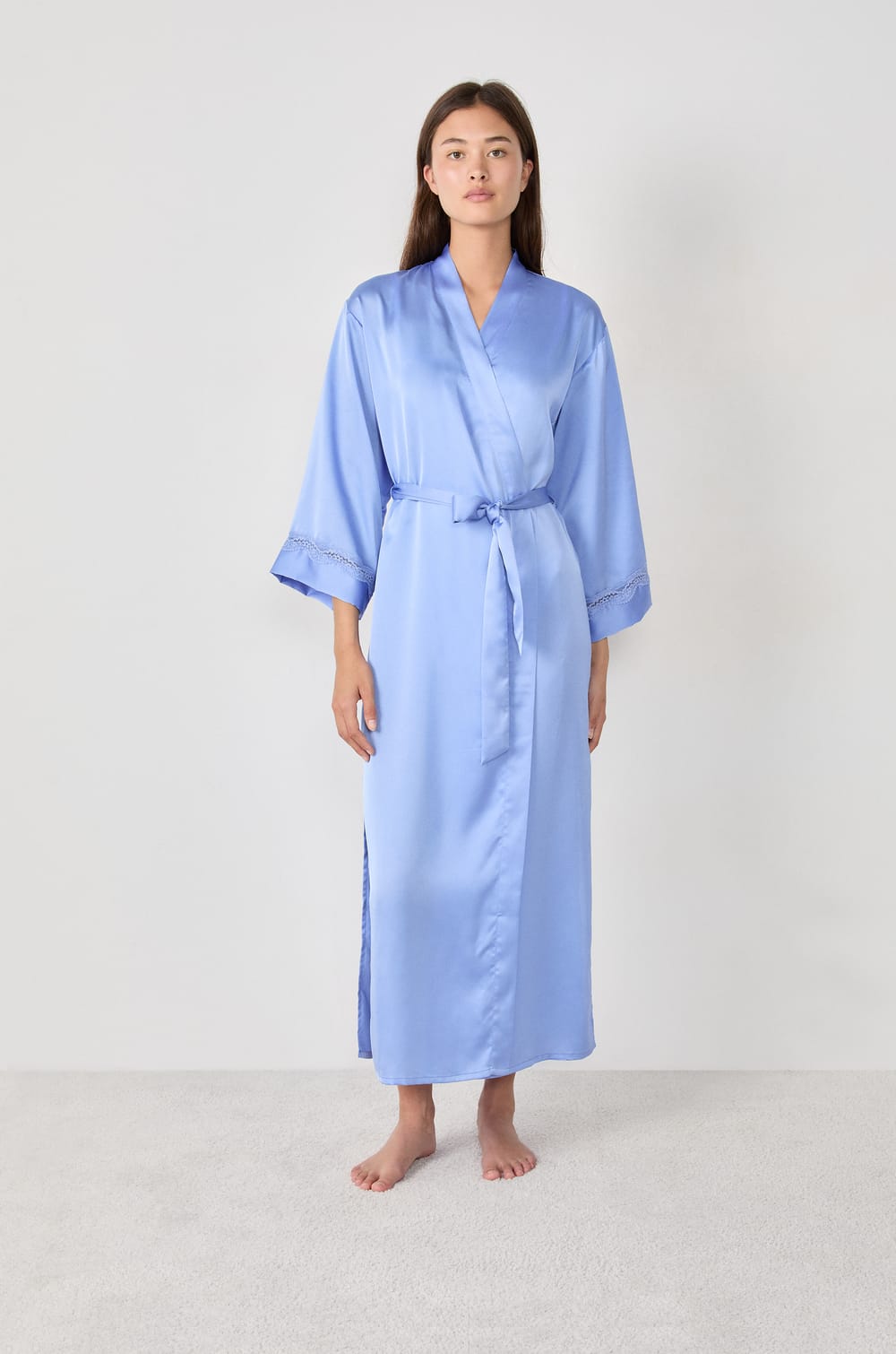 Long Satin Robe;${refinementColor}