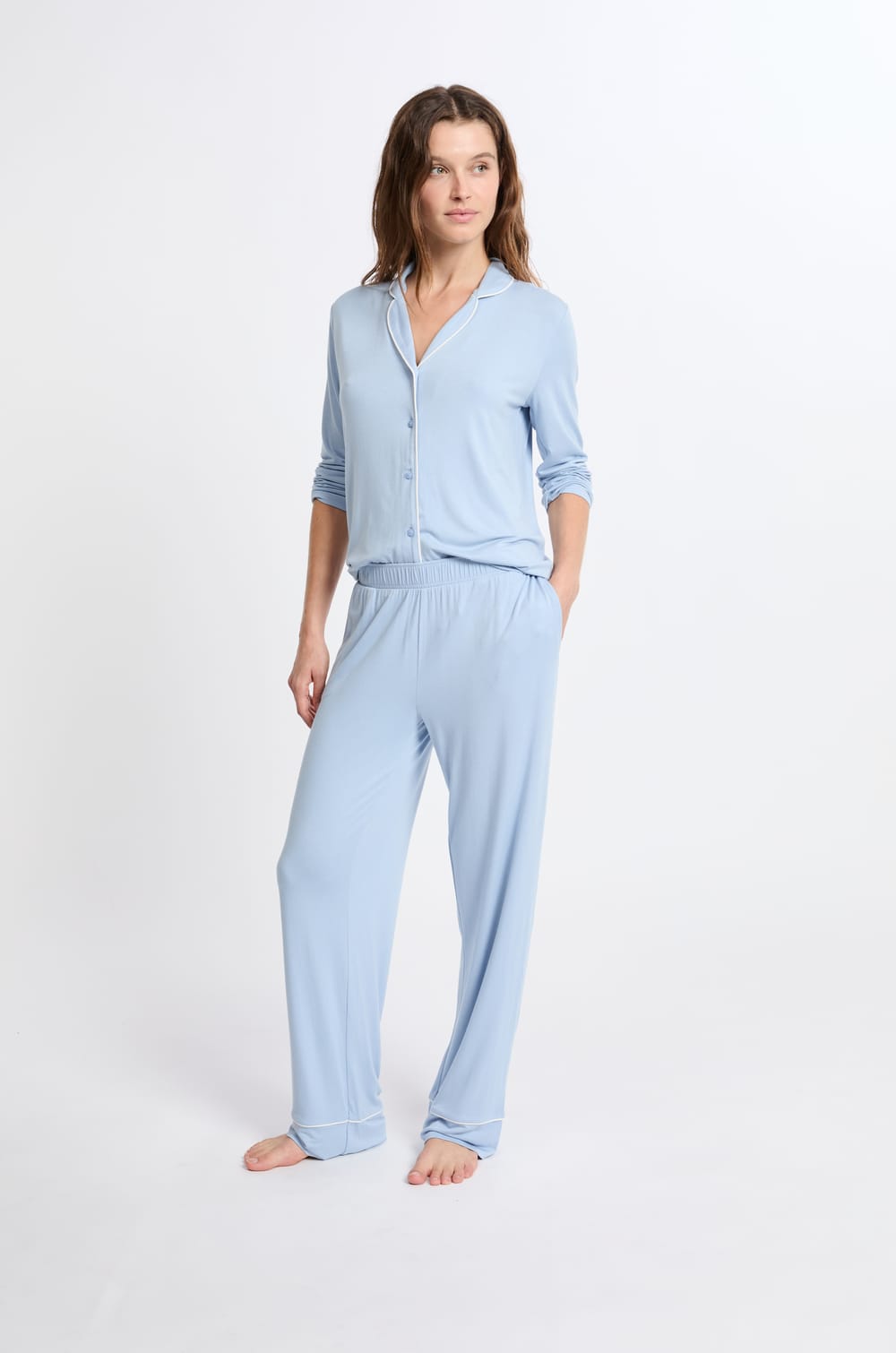 Pyjama 2 pièces manches longues;${refinementColor}