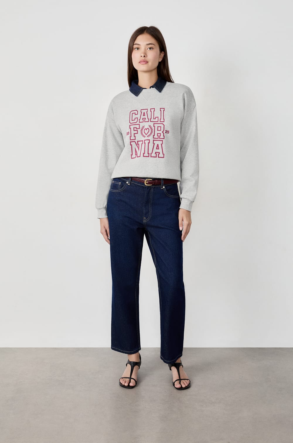 Sudadera "California" de algod&oacute;n;${refinementColor}