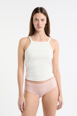 Hipster en microfibre sans couture &agrave; motifs;${refinementColor}