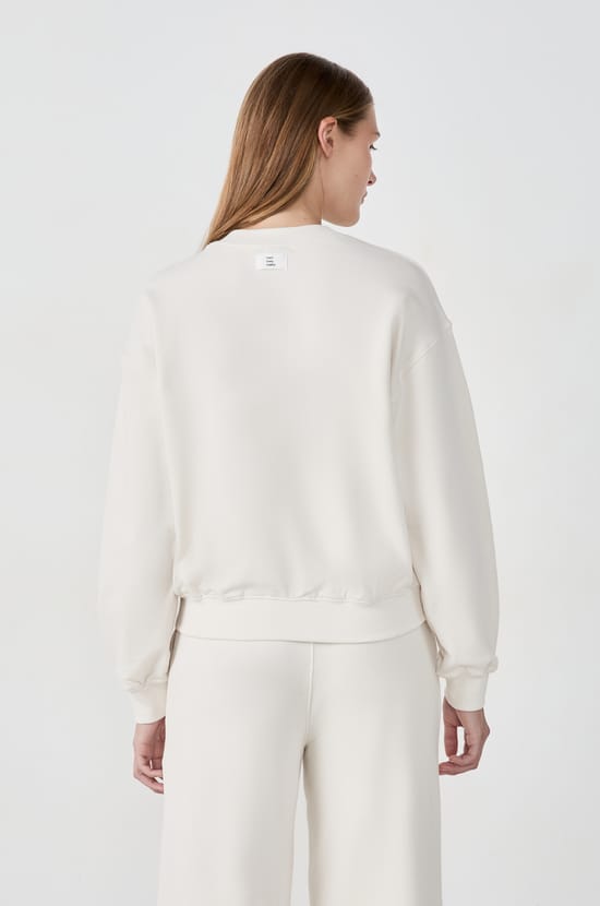 Long-sleeved cotton sweatshirt;${refinementColor}