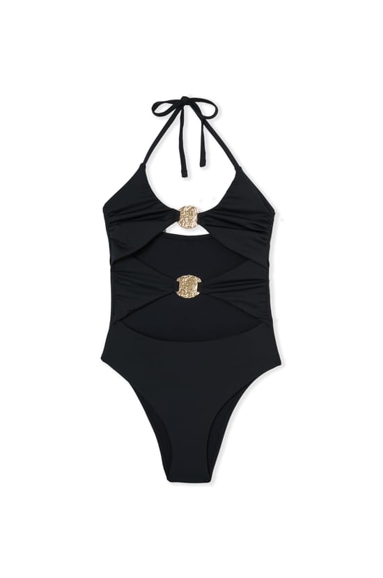 One-piece swimsuit with jewel details - Etam x H&ocirc;tel Mahfouf;${refinementColor}