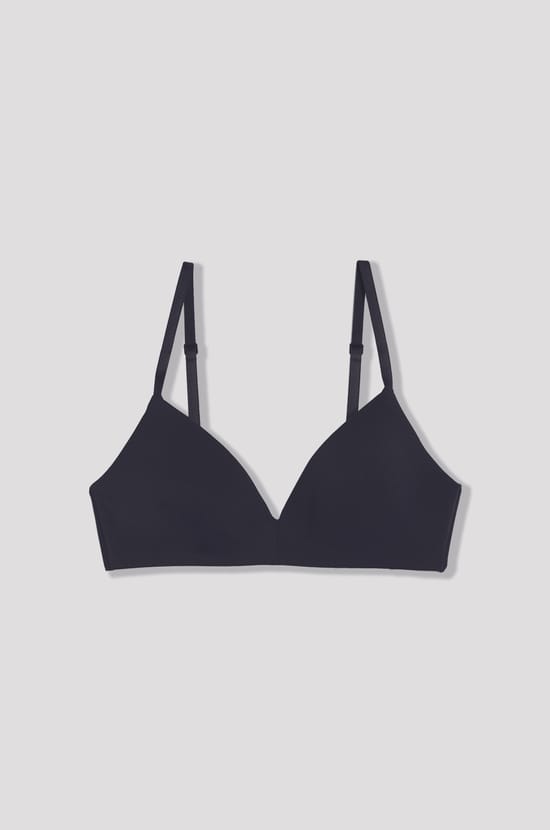 Wireless Lightly Lined Bra in Microfiber;${refinementColor}