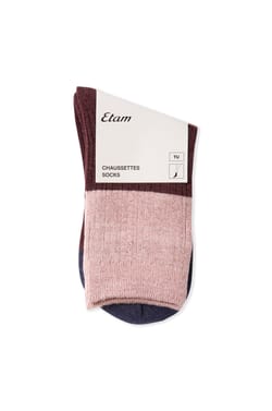 Chaussettes multicolores;${refinementColor}