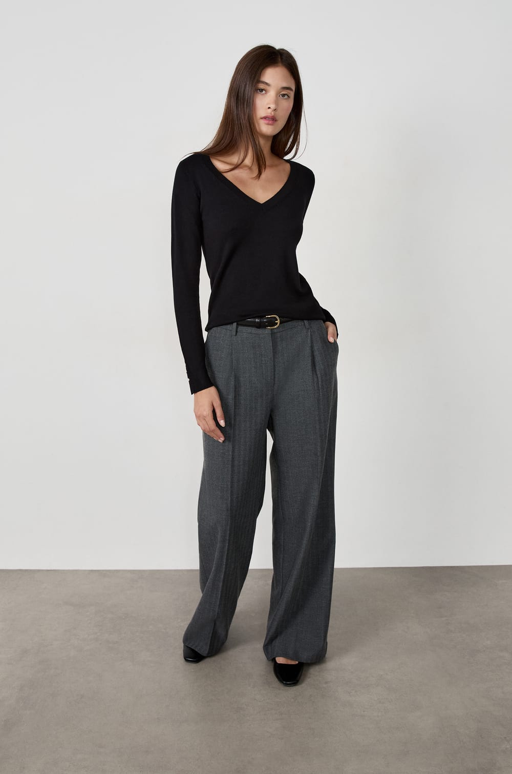 Pantalon large;${refinementColor}