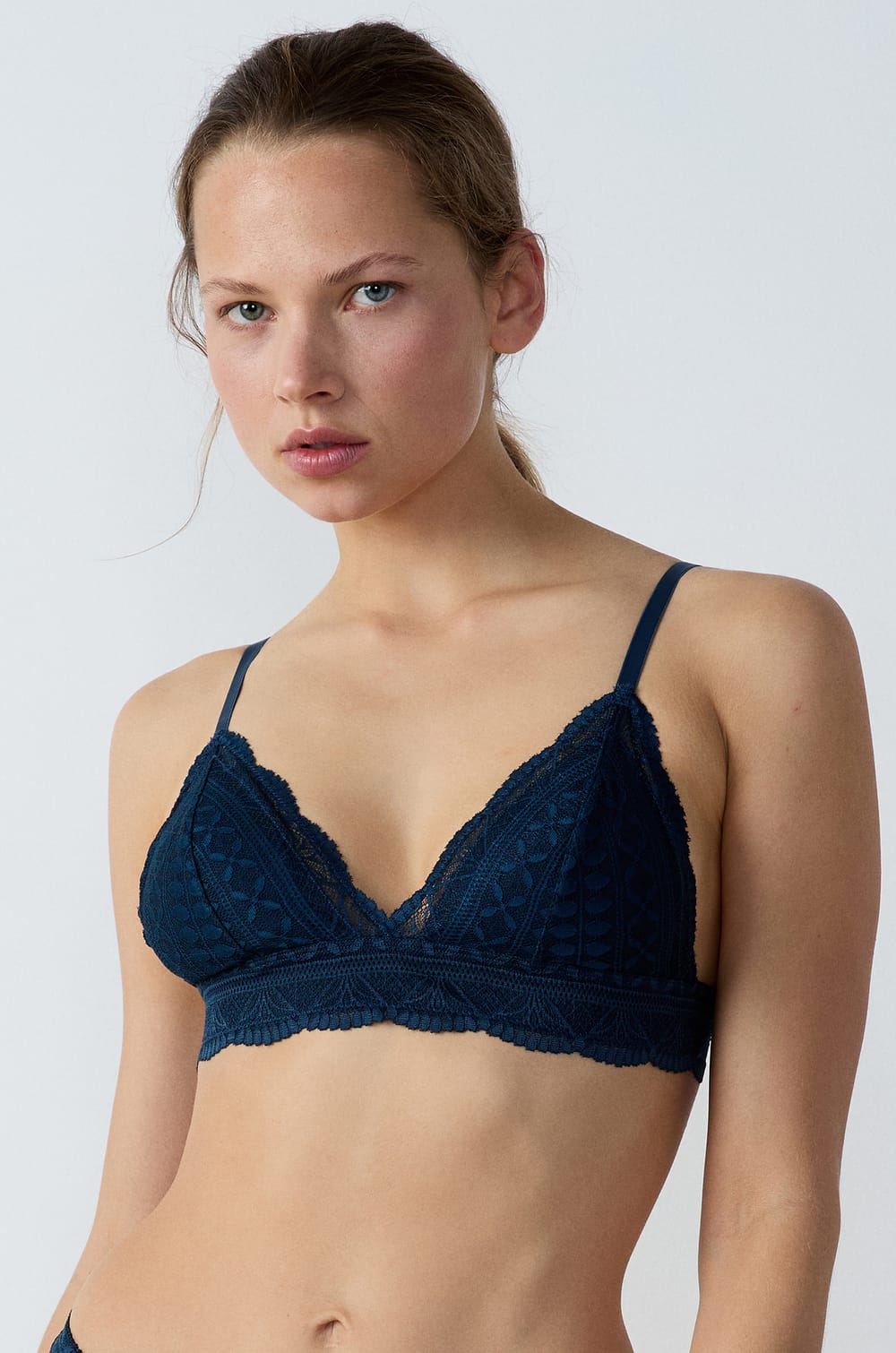 Bra No. 8 - The Wireless Triangle Bra;${refinementColor}