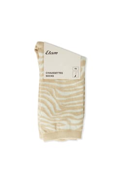 Chaussettes avec coton &agrave; motifs;${refinementColor}