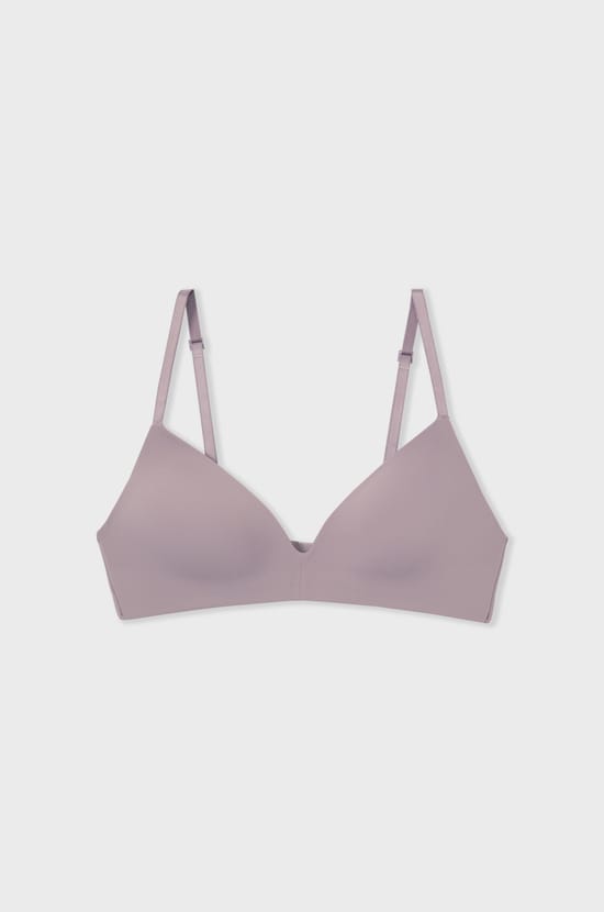 Soutien-gorge coques fines sans armatures en microfibre;${refinementColor}