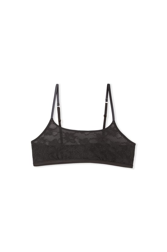 Bralette Bra in Lace;${refinementColor}
