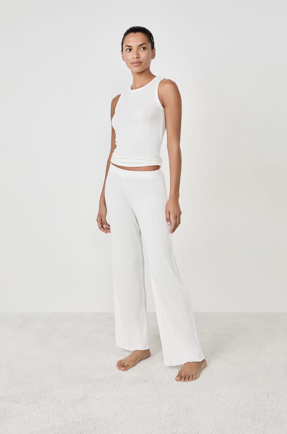 Pantalon de pyjama droit;${refinementColor}