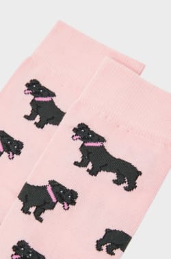 Chaussettes à motifs chiens Coucou Suzette;${refinementColor}
