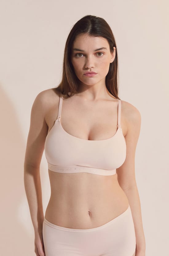 Soutien-gorge brassi&egrave;re de maternit&eacute; avec clips d'allaitement;${refinementColor}