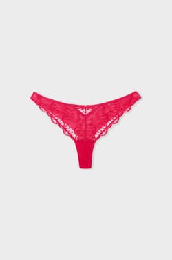 Tanga en broderie florale;${refinementColor}
