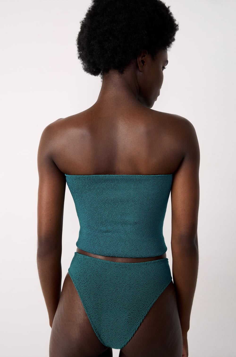 Bandeau/Skirt in Stretchy Material;${refinementColor}