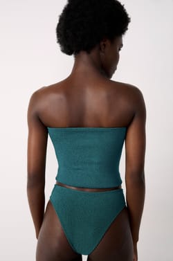 Bandeau/Skirt in Stretchy Material;${refinementColor}