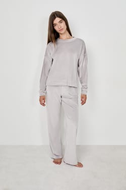 NOT US -  Pantalon de pyjama en velours;${refinementColor}