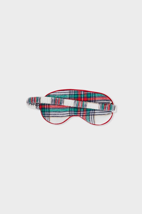 Patterned cotton sleep mask;${refinementColor}
