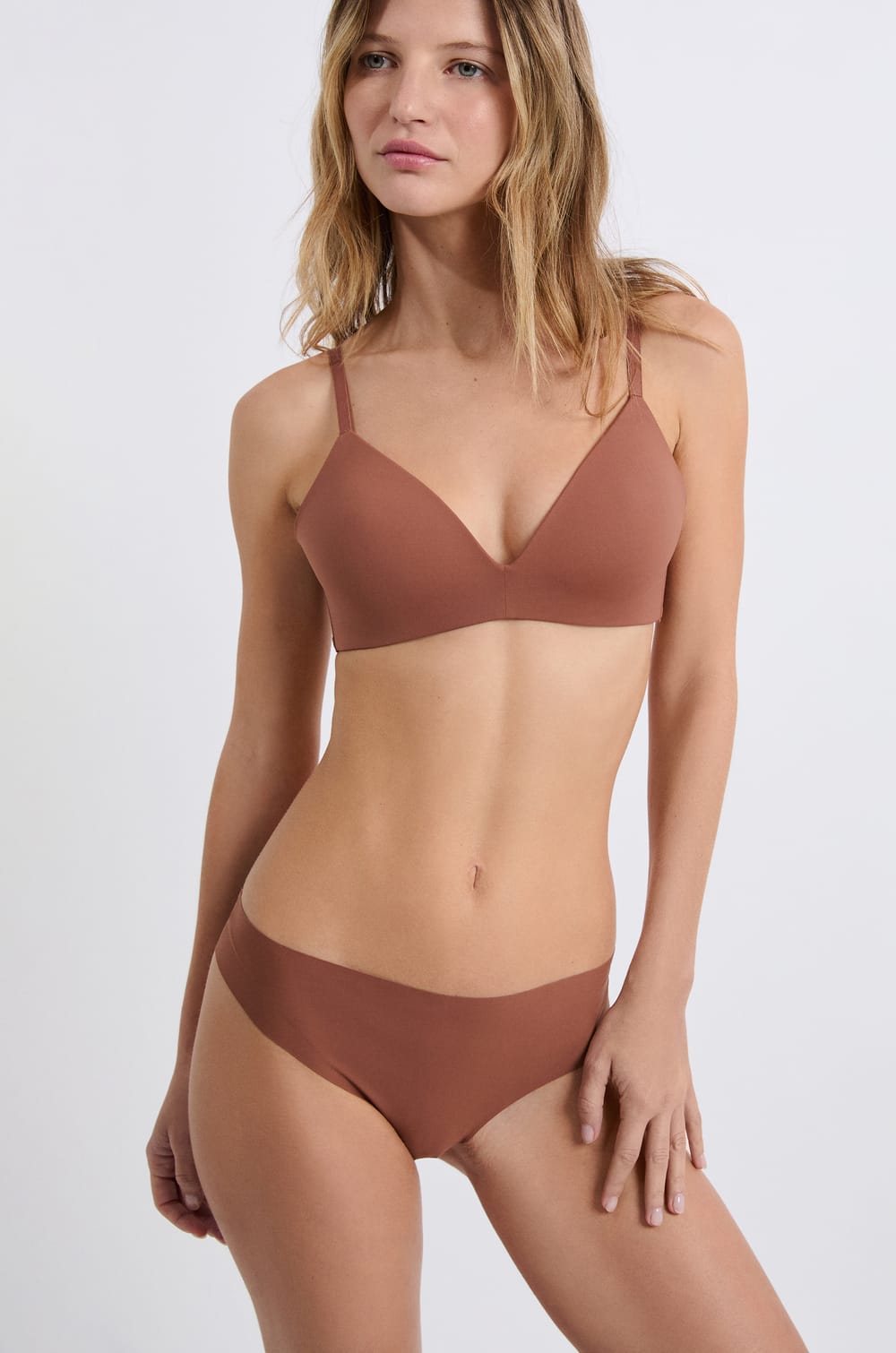 Culotte en microfibre;${refinementColor}