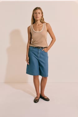 D&eacute;bardeur avec col multicolore;${refinementColor}