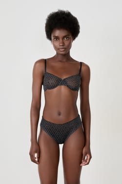 Polka dot tulle hipster;${refinementColor}