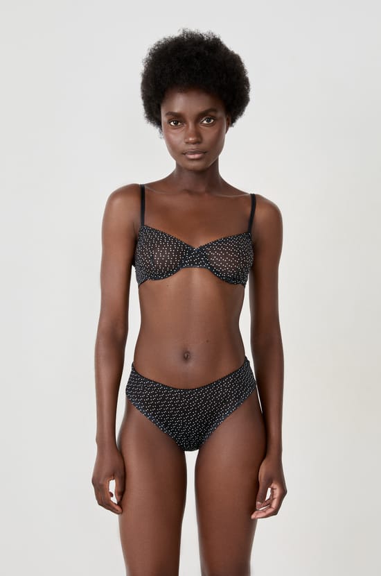 Polka dot tulle hipster;${refinementColor}