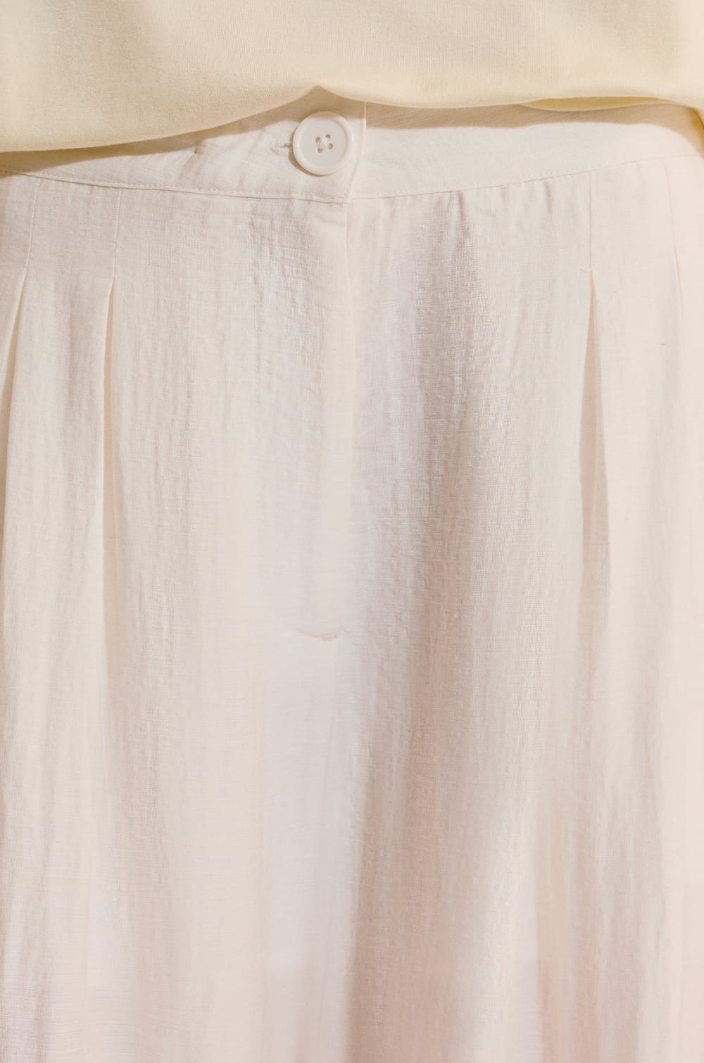 Pantalon ample avec lin;${refinementColor}