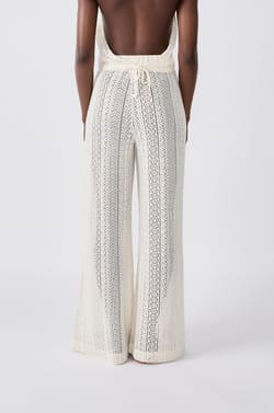 Pantalon de plage en crochet;${refinementColor}