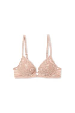 Bra N.2 - The Plunge Push-up in Iridescent Lace;${refinementColor}
