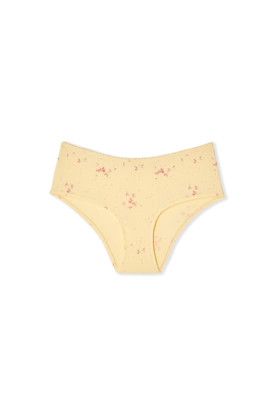 Cotton Boyshort;${refinementColor}