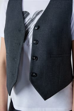 Sleeveless Cardigan;${refinementColor}