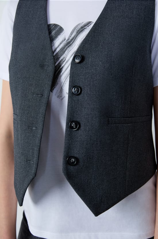 Sleeveless Cardigan;${refinementColor}