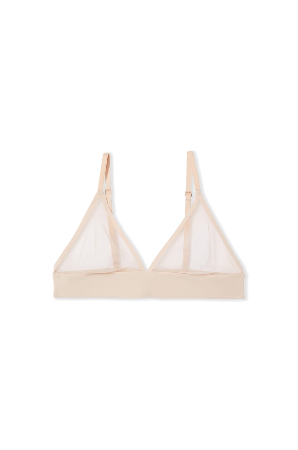 Triangle Tulle Bra;${refinementColor}