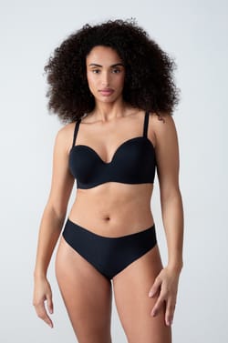 Bandeau coques fines bretelles amovibles, bonnet C-E;${refinementColor}