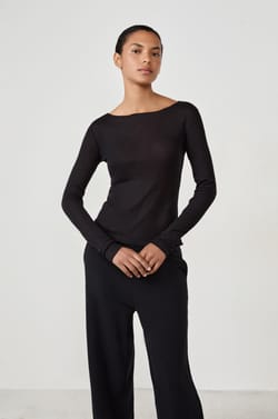 T-shirt de pyjama manches longues;${refinementColor}