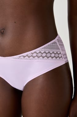 Panty de encaje;${refinementColor}