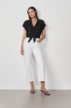 Wide-leg 7/8 Jeans;${refinementColor}