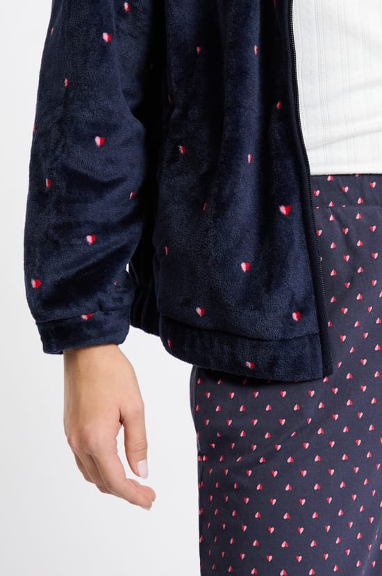 Pyjama 3 pièces à motifs avec coton;${refinementColor}