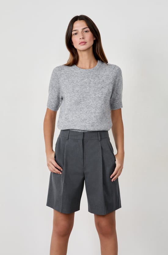 Straight Cut Shorts;${refinementColor}