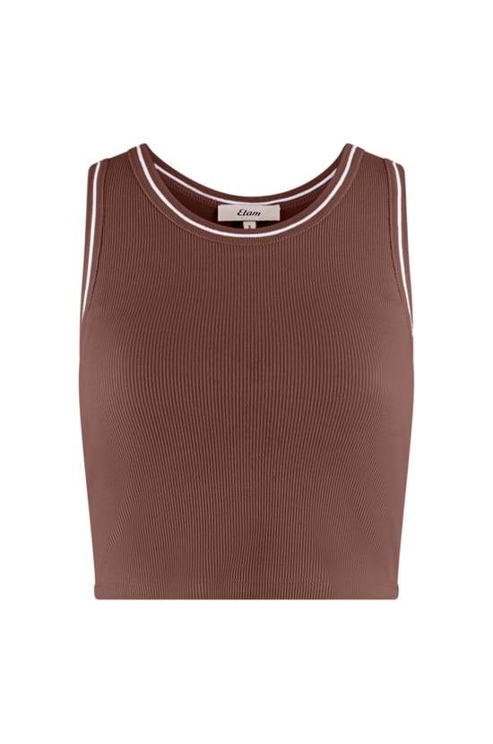 Top en microfibre avec brassi&egrave;re int&eacute;gr&eacute;e;${refinementColor}