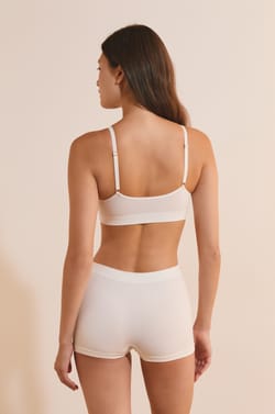 Soutien-gorge brassi&egrave;re sans coutures en coton biologique;${refinementColor}