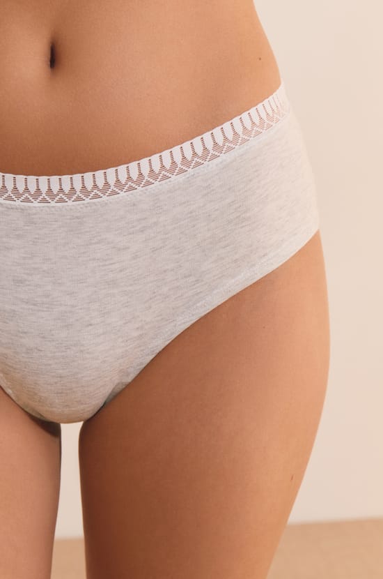 Shorty aus Baumwolle;${refinementColor}